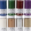 Bio-Glitter - Forskellige Farver - 8X140 ML