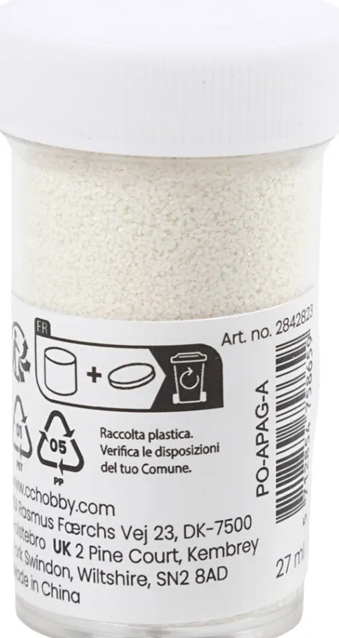 Bio-Glitter - Hvid - 27 ML