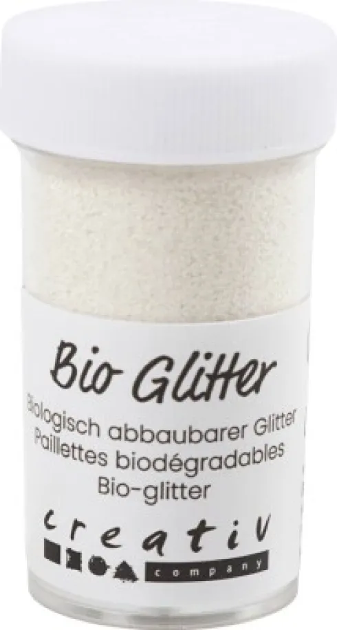 Bio-Glitter - Hvid - 27 ML