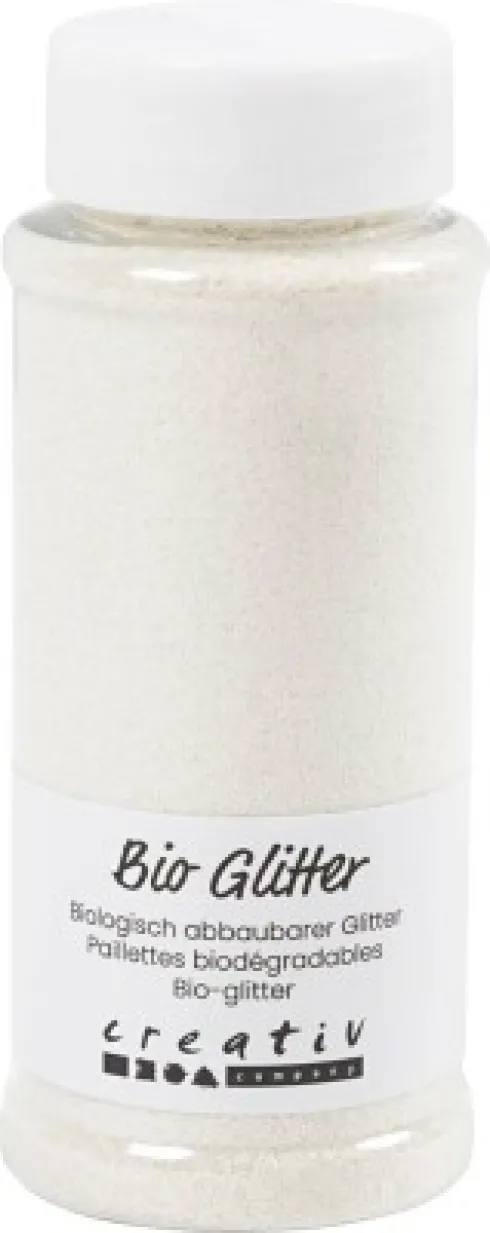 Bio-Glitter - Hvid - 140 ML