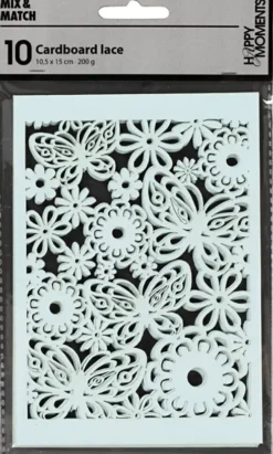 Blondekarton - 10,5X15 CM - 200 G - Lyseblå - 10 Stk
