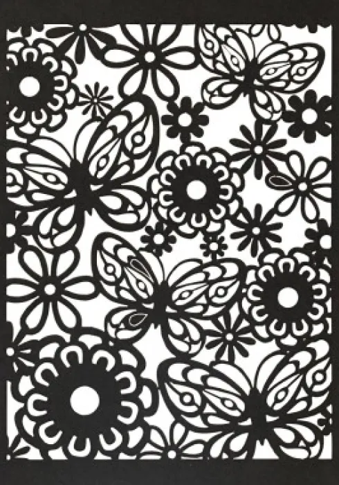Blondekarton - 10,5X15 CM - 200 G - Sort - 10 Stk