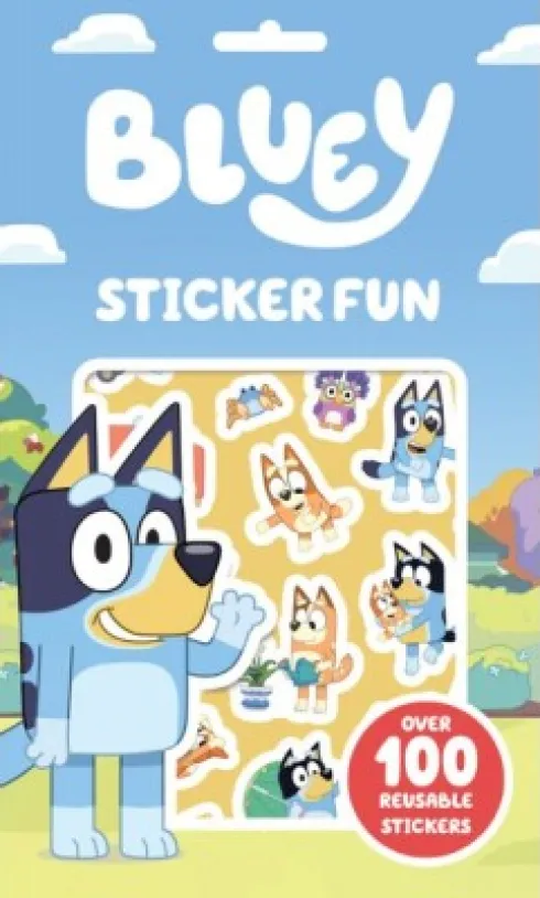 Bluey Sticker Fun - 100 Stickers - Alligator