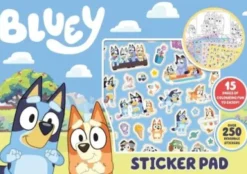 Bluey Sticker Pad - Alligator