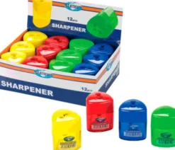 Blyantspidser Med 2 Sp Container Assorterede - Centrum
