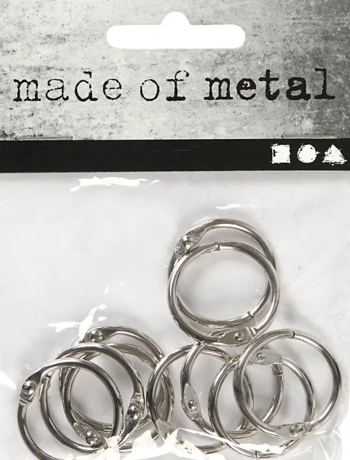 Bogring - Ø 19 MM - Tykkelse 2 MM - 10 Stk
