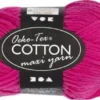 Bomuldsgarn - Nr. 8/8 - Pink - L 80-85 M - 50 G