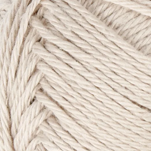 Bomuldsgarn - Nr. 8/4 - Sand - L 170 M - 50 G
