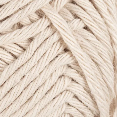 Bomuldsgarn - Nr. 8/8 - Sand - L 80-85 M - 50 G