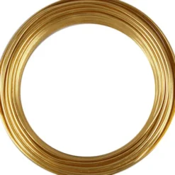 Bonzaitråd - Rund - Tykkelse 3 MM - Guld - 29 M
