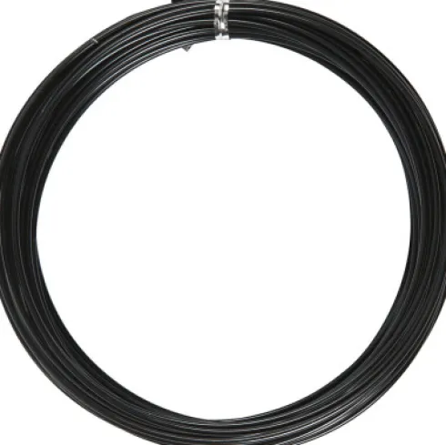 Bonzaitråd - Rund - Tykkelse 2 MM - Sort - 10 M