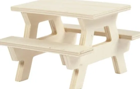 Bord/Bænkesæt - H 5,5 CM - L 8 CM - 1 Stk