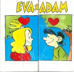Brevpapir Sæt Til Børn - Eva & Adam