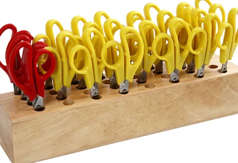 Børnesaks - L 12,5 CM - Rund - 24Stk