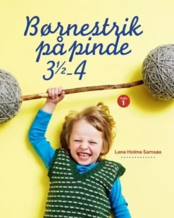 Børnestrik På Pinde 3,5-4
