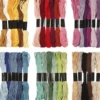 Broderigarn - 36 Farver - 6-Trådet - Bomuld - Harmoni Broderigarn