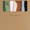 Broderigarn - Tykkelse 1 MM - Naturfarver - 10X8 M