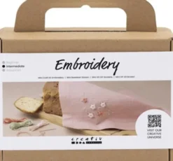 Broderi Kit - DIY Stofserviet