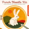 Broderi Kit Med Stansnål - Hare - Kikkerland