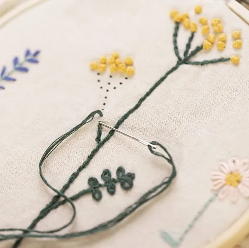 Broderi Kit Til Begynder - DIY Kit