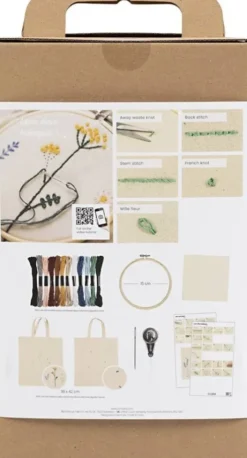 Broderi Kit Til Begynder - DIY Kit