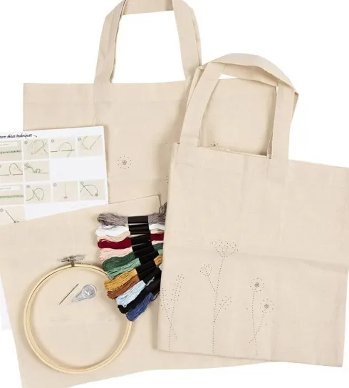 Broderi Kit Til Begynder - DIY Kit
