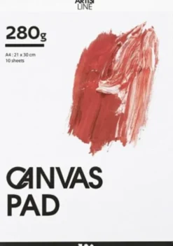 Canvas Pad - Lærredsblok Til Akryl Og Oliemaling - A4