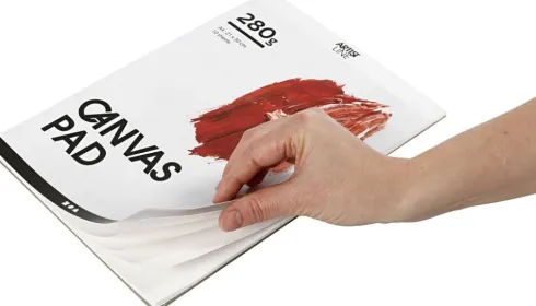Canvas Pad - Lærredsblok Til Akryl Og Oliemaling - A4