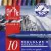 Caran Dache - Neocolor II - Akvarel Farvekridt - Flere Farver - 10 Stk