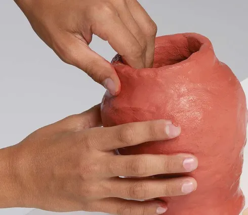 Carioca - Deco - Lufttørrende Ler - Terracotta 1000 G - 30997/21