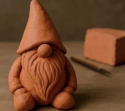 Carioca - Deco - Lufttørrende Ler - Terracotta 500 G - 30996/21