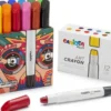 Carioca Plus - Art Crayon - Fedtfarver - Vandopløselige - 12 Farver