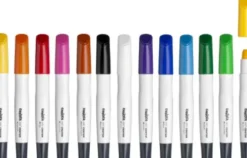 Carioca Plus - Art Crayon - Fedtfarver - Vandopløselige - 12 Farver