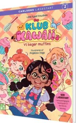 Carlsens Læsestart: Klub Kawaii - Vi Bager Muffins