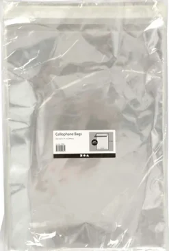 Cellofanposer - H 31,2 CM - B 22,5 CM - Tykkelse 25 My - 200 Stk