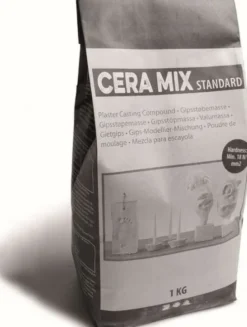 Cera-Mix Standard Modelgips - Lys Grå - 1 KG