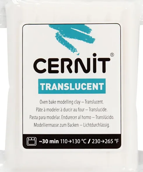 Cernit - Ler - Gennemsigtig - 005 - 56 G