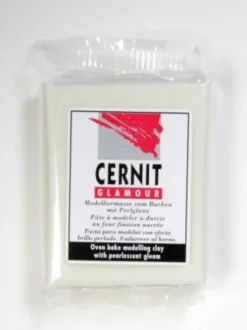 Cernit - Ler - Glamous - Gennemsigtig Selvlysende - 024 - 56 G