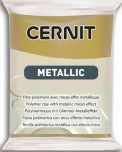Cernit - Ler - Metallic - Antik Guld - 055 - 56 G