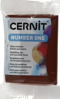Cernit - Ler - Number One - Brun - 800 - 56 G