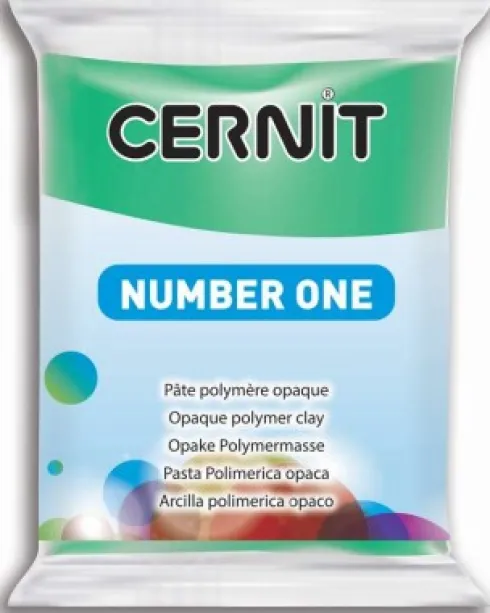 Cernit - Ler - Number One - Græsgrøn - 652 - 56 G