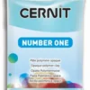 Cernit - Ler - Number One - Himmel Blå - 214 - 56 G