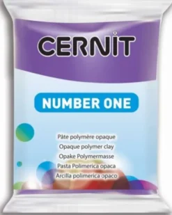 Cernit - Ler - Number One - Lilla - 900 - 56 G