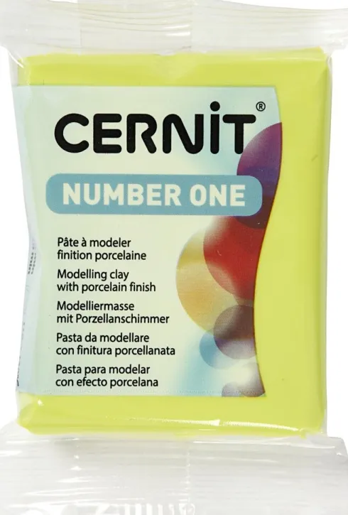 Cernit - Ler - Number One - Lime Grøn - 601 - 56 G