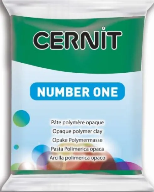 Cernit - Ler - Number One - Petroleumsblå - 620 - 56 G