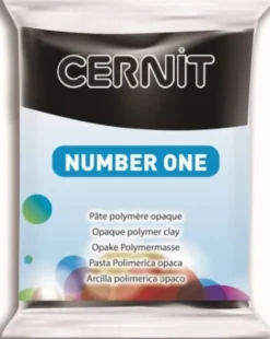 Cernit - Ler - Number One - Sort - 100 - 56 G