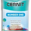 Cernit - Ler - Number One - Turkis Blå - 280 - 56 G