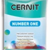 Cernit - Ler - Number One - Turkis Grøn - 676 - 56 G