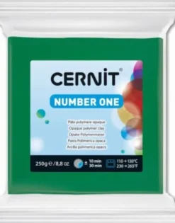 Cernit - Modellervoks - Number One - Grøn 250 G