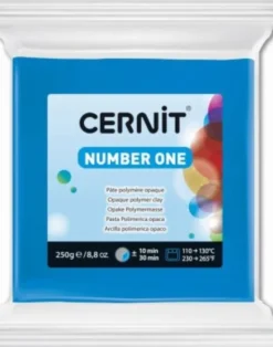 Cernit - Modellervoks - Number One - Blå 250 G